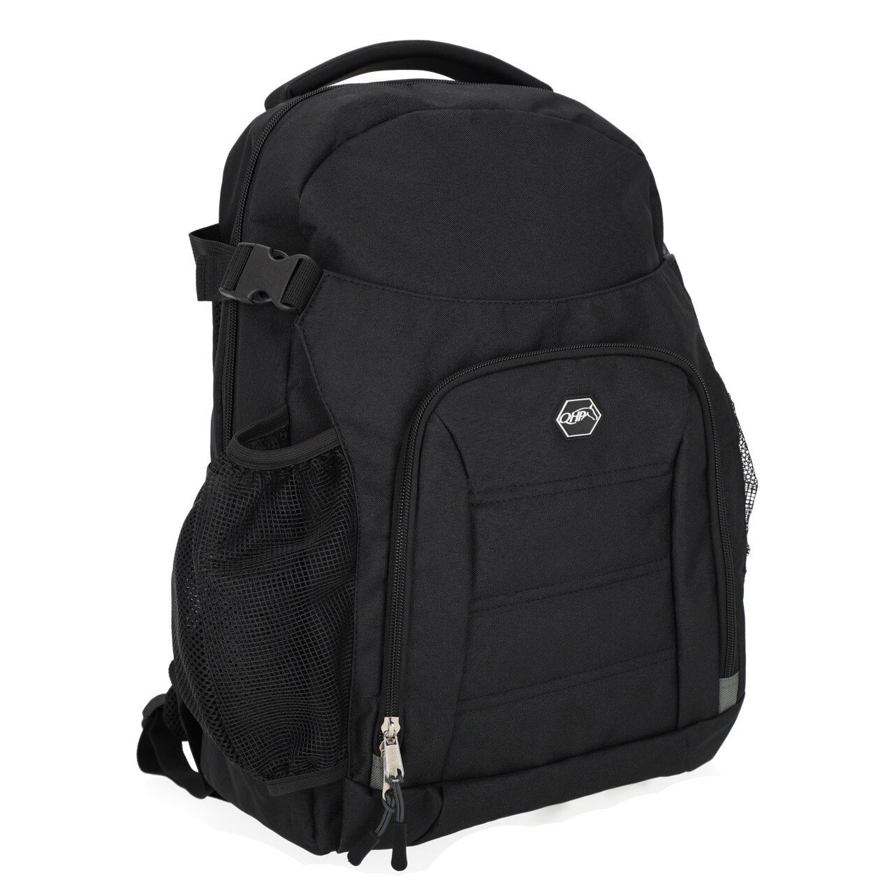 QHP Kask ve Kamçı Tutuculu Çok Bölmeli Binici Sırt Çantası (20 L)
