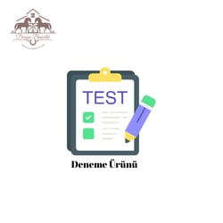 test ürünü