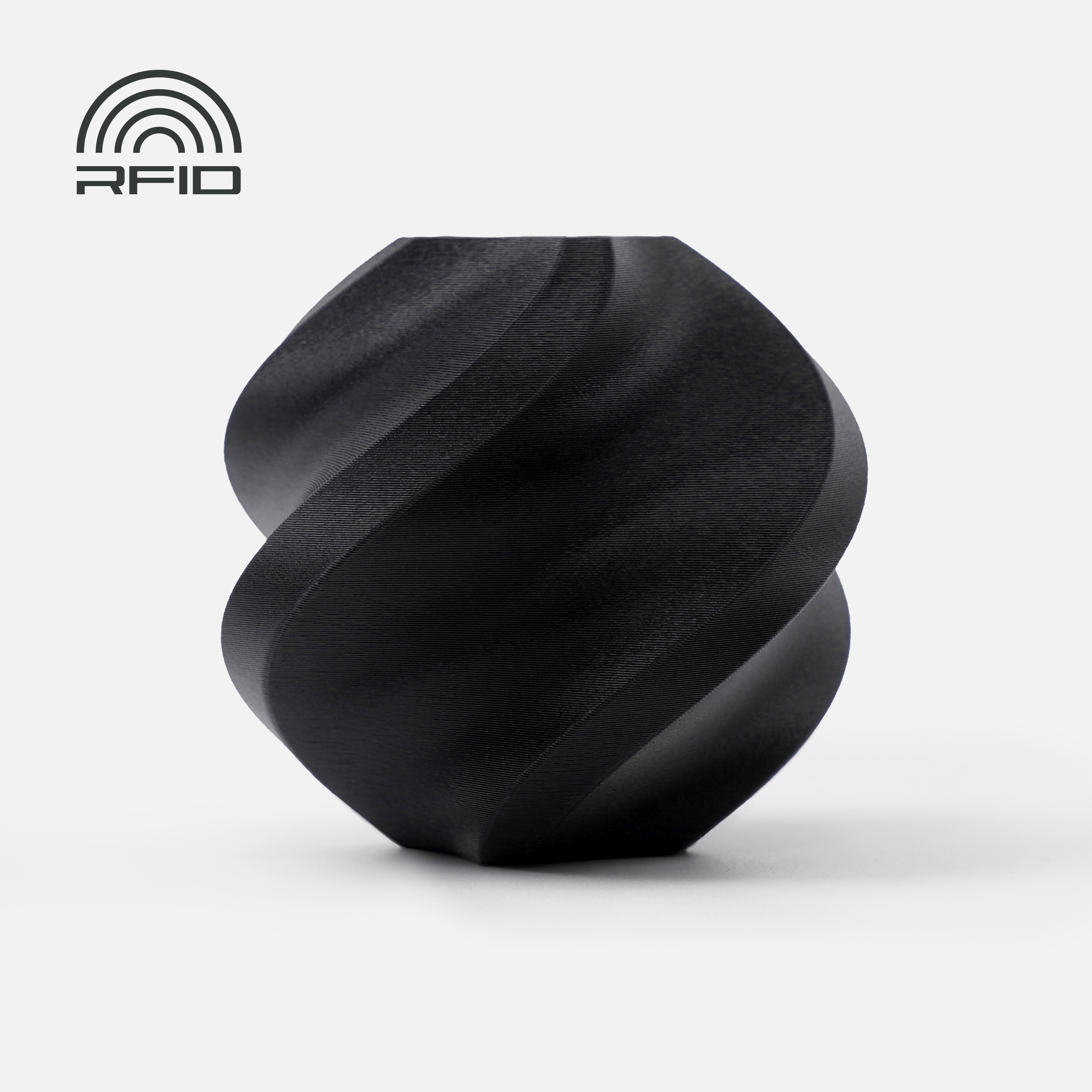 Bambu Lab PLA Mat Kömür Grisi Filament 1.75mm 1 Kg - Makaralı