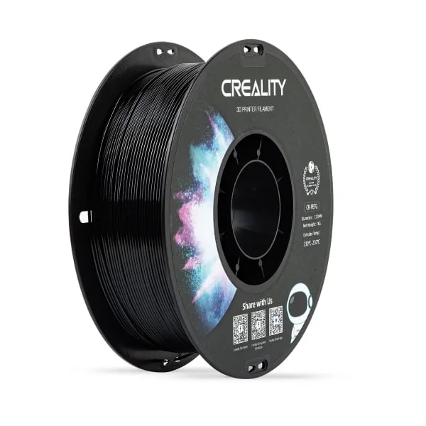 Creality CR PETG Siyah Filament 1.75mm 1kg