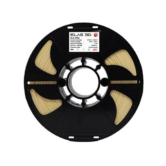 Elas 3D Bej PLA Pro Filament - 1.75mm - 1 Kg