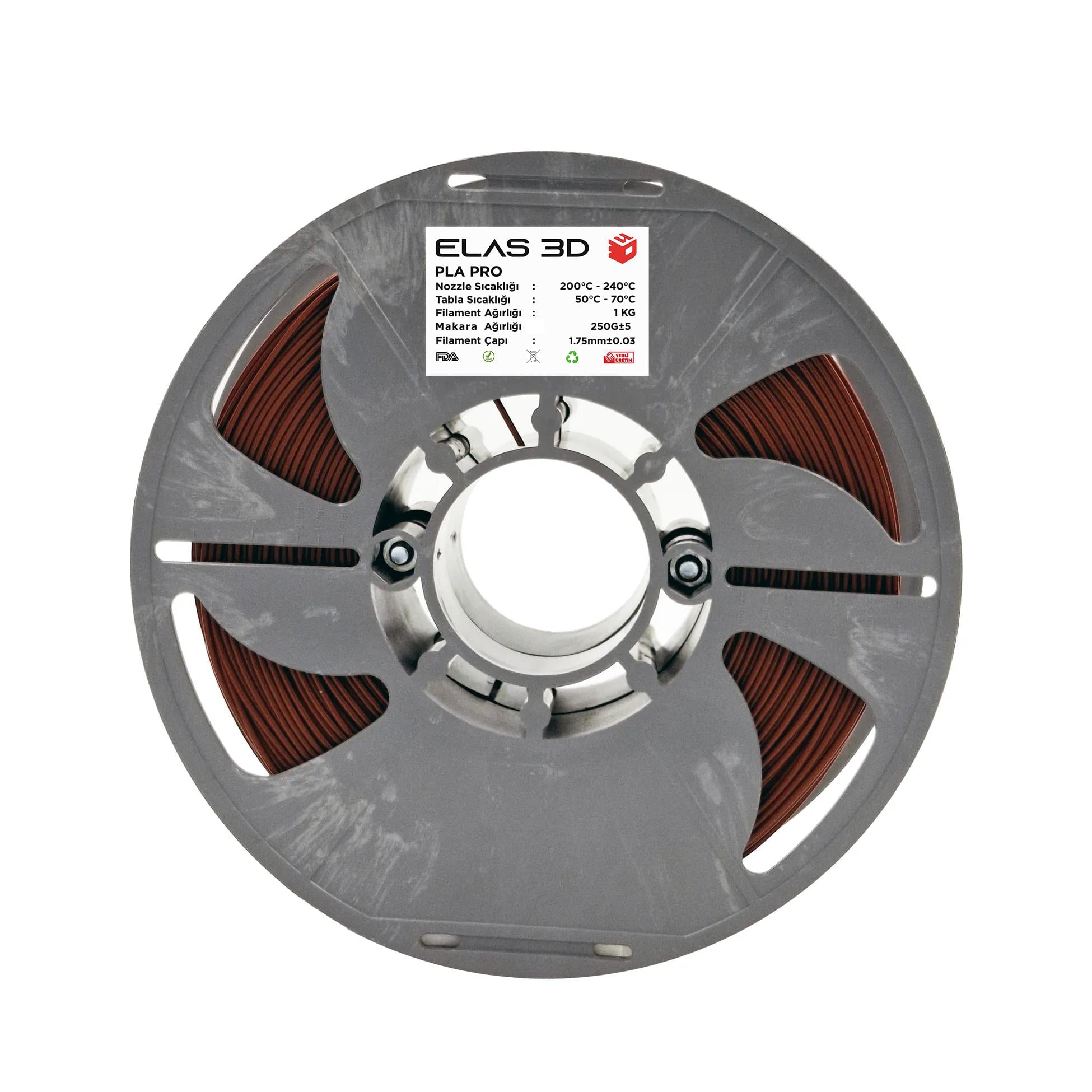 Elas 3D Kiremit PLA Pro Filament - 1.75mm - 1 Kg
