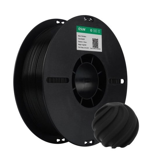 Esun PLA Basic Siyah Filament 1.75mm 1 Kg