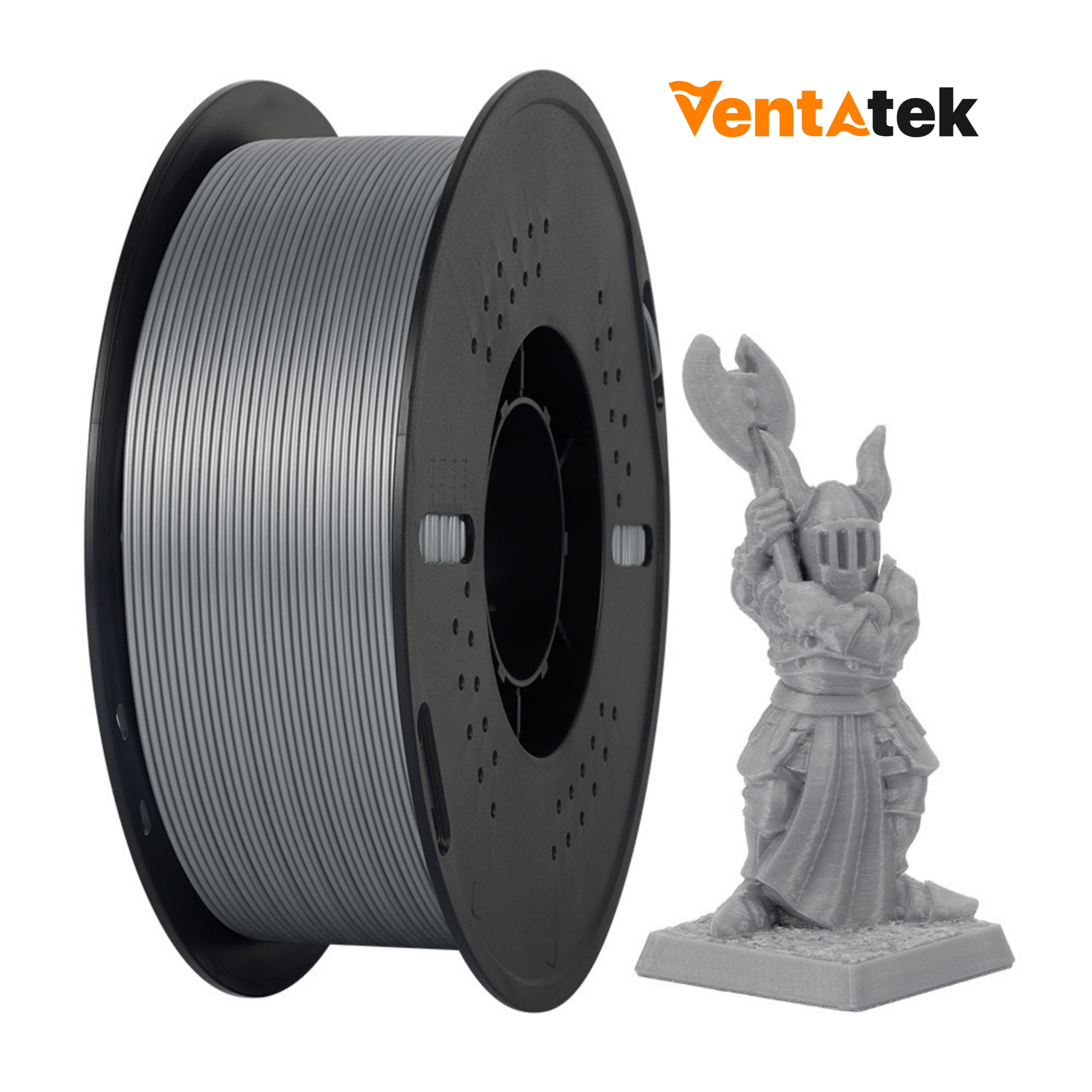 Kingroon PETG Basic Metalik Gümüş Filament 1.75mm 1kg