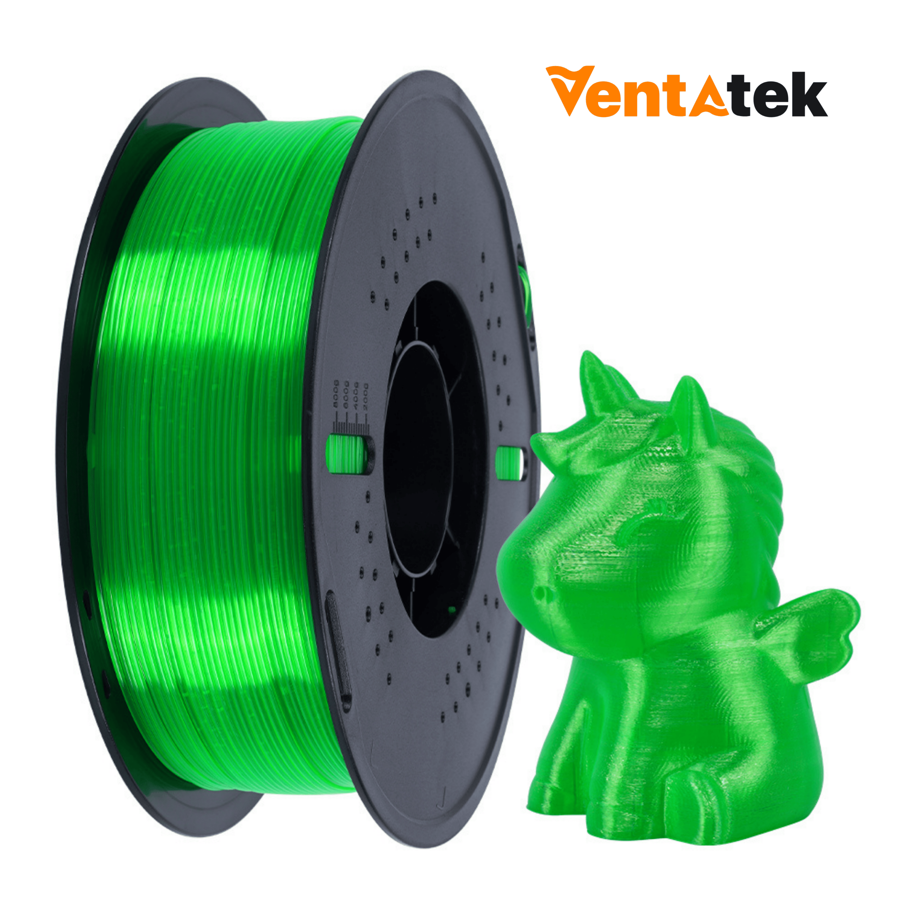 Kingroon PETG Basic Şeffaf Yeşil Filament 1.75mm 1kg