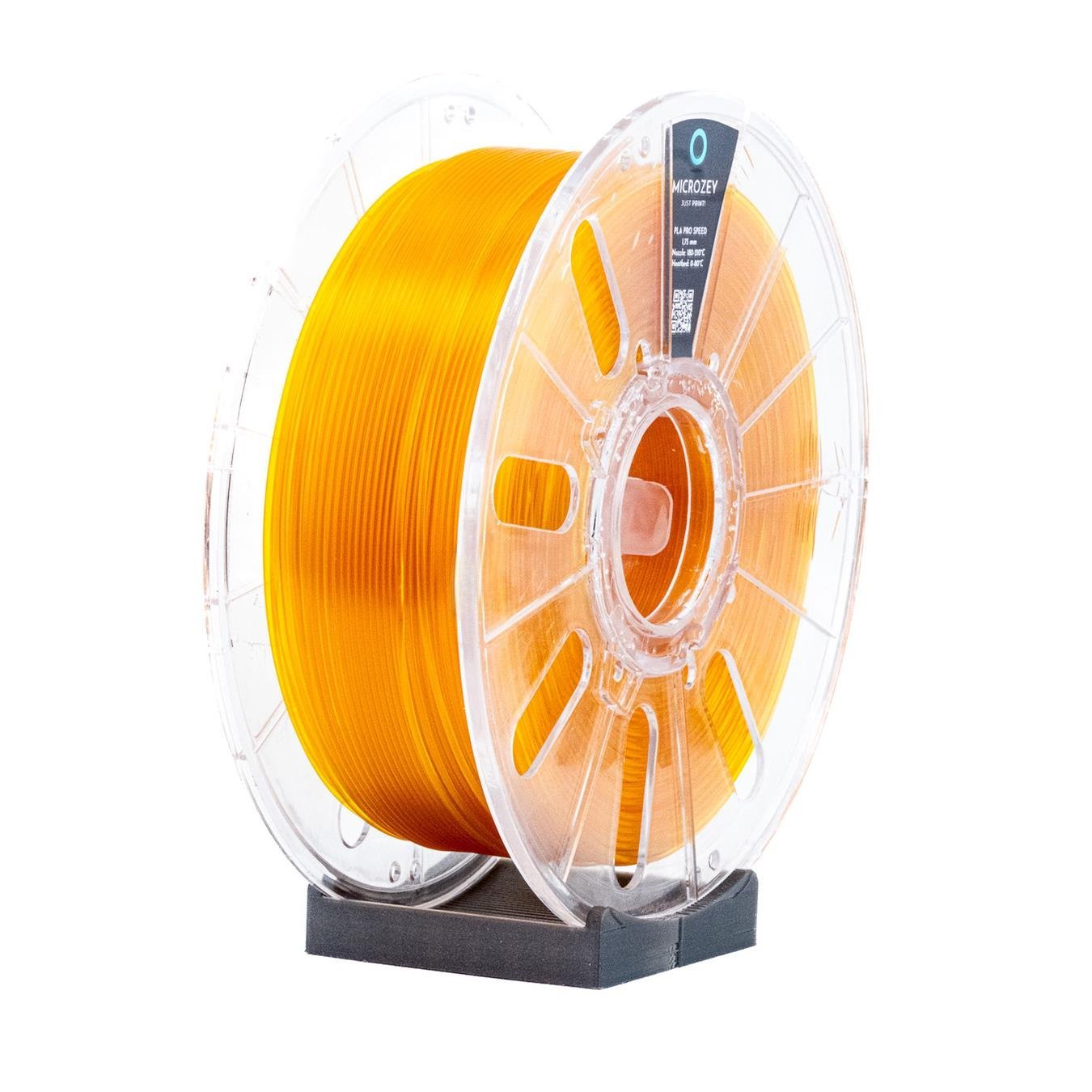 Microzey Şeffaf Sarı PLA Pro Max Filament - 1.75mm - 1 Kg
