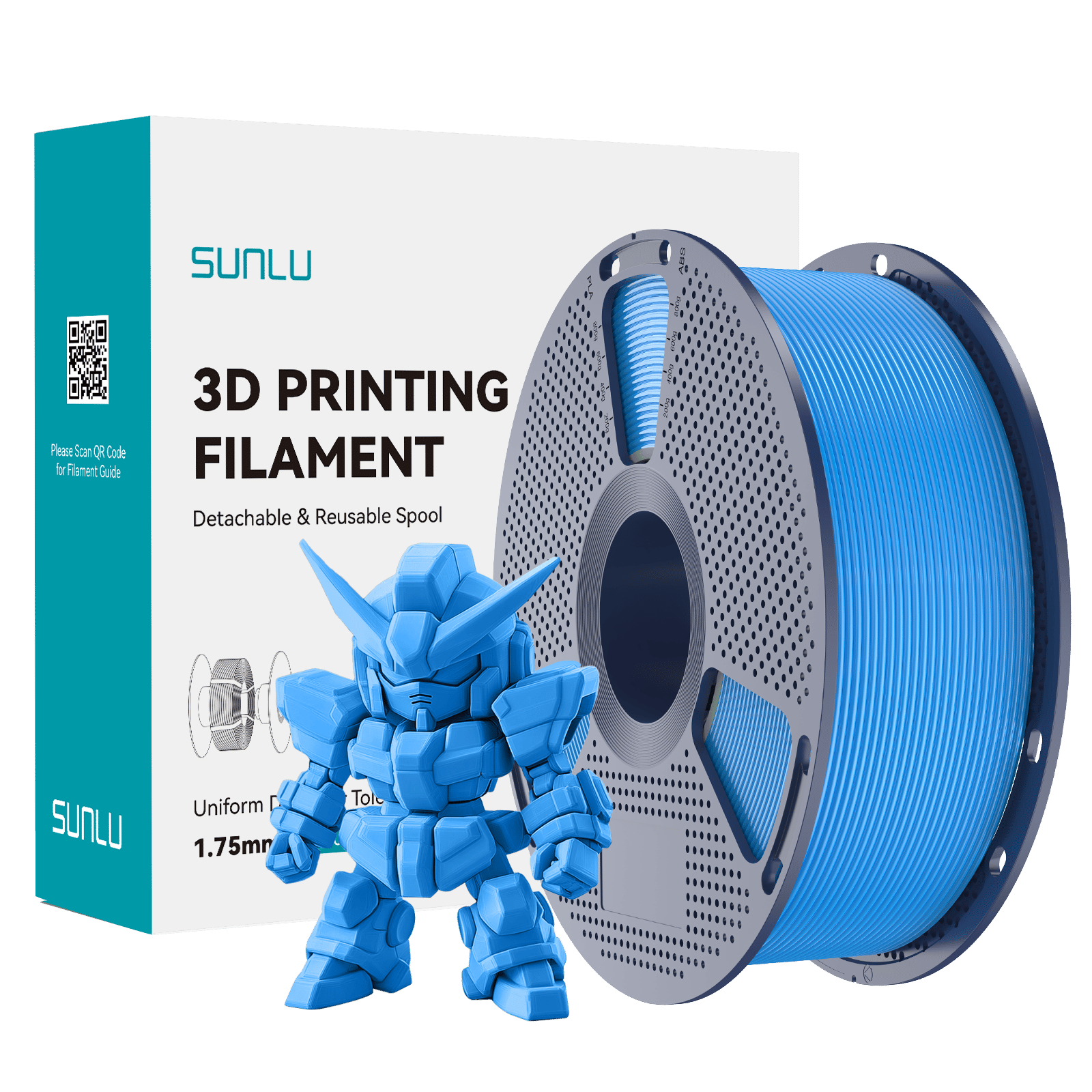 Sunlu Camgöbeği PLA+ 2.0 Filament - 1.75mm - 1 Kg
