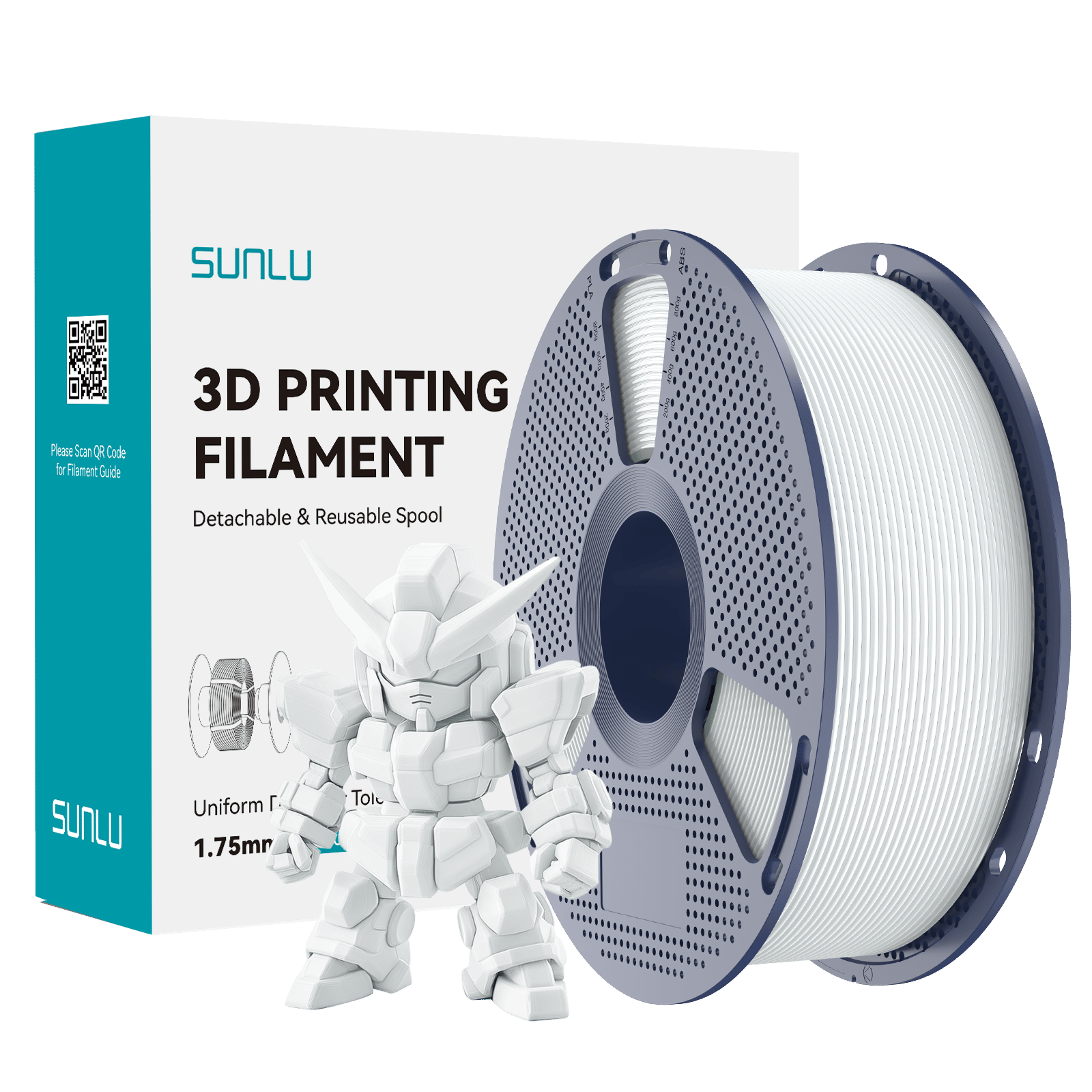 Sunlu Seramik PLA+ 2.0 Filament - 1.75mm - 1 Kg