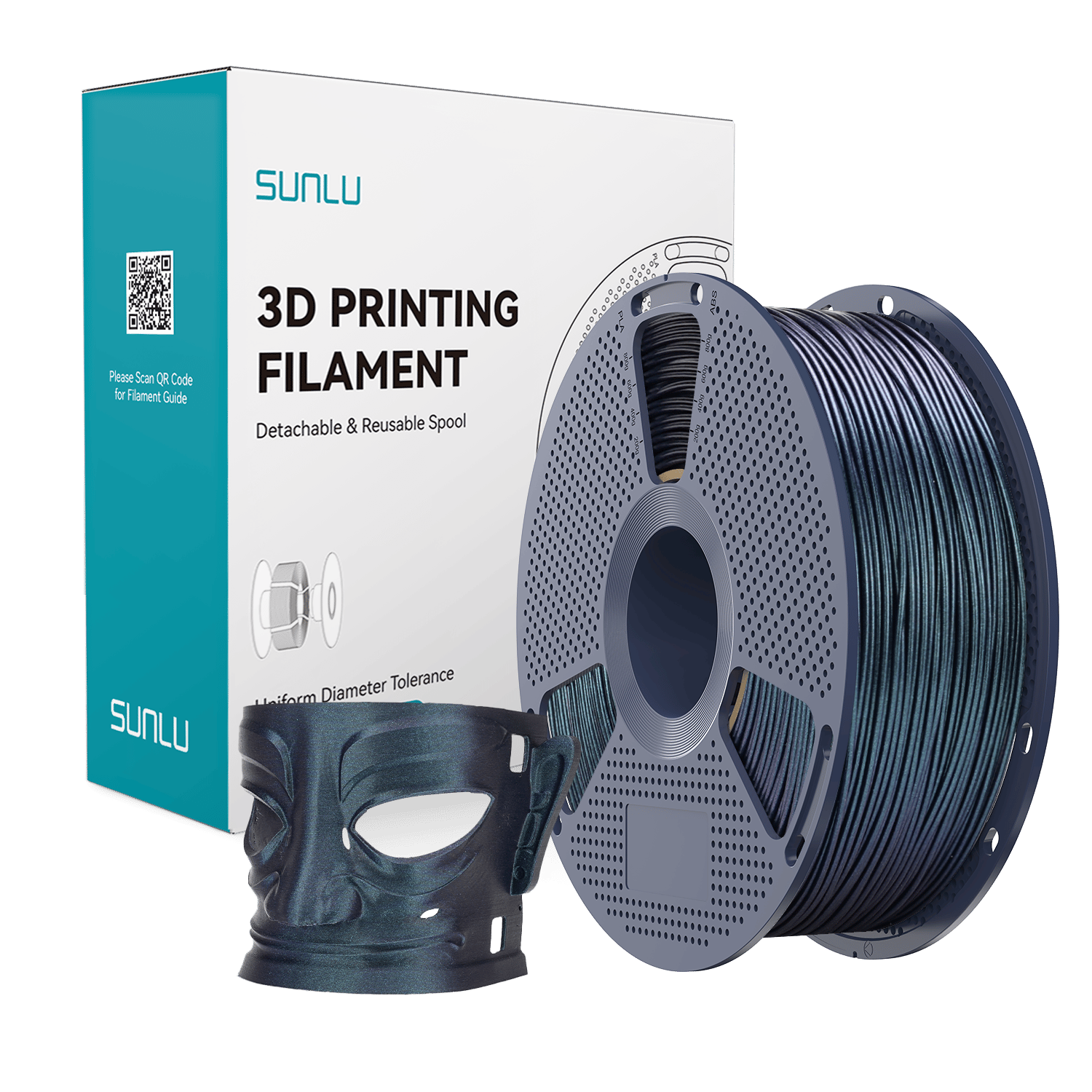 Sunlu PLA Galaxy Filament Yıldız Işıltısı - 1.75mm - 1 Kg