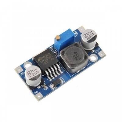 Mini Ayarlanabilir 3A Voltaj Regülatör Kartı - LM2596-ADJ