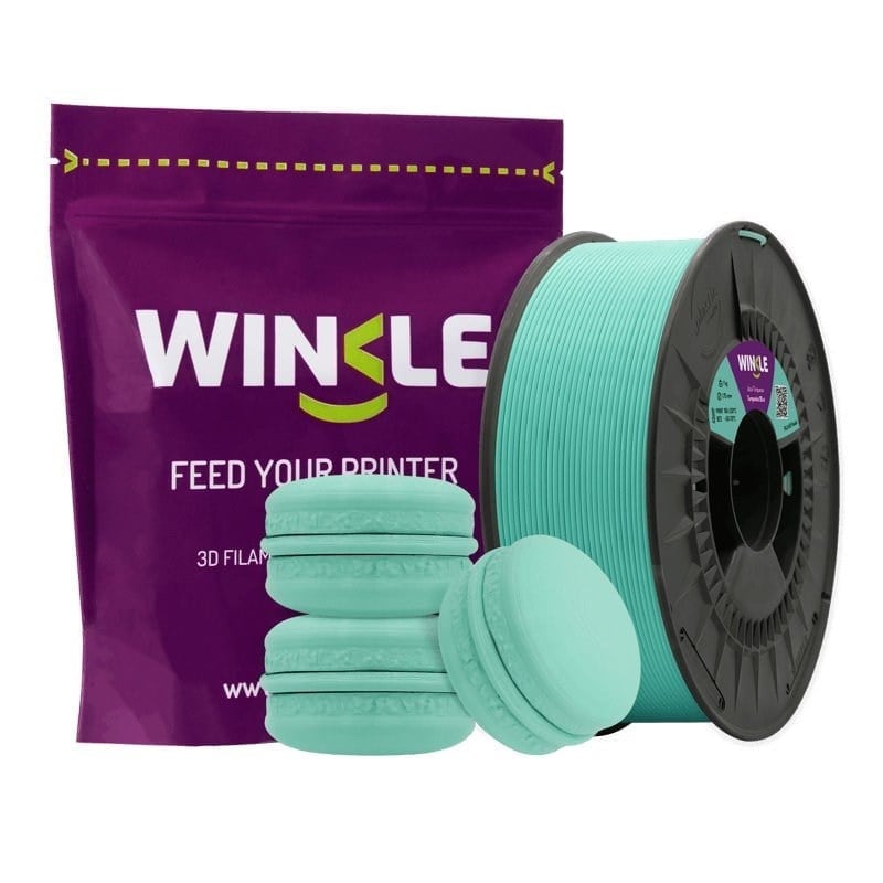 WINKLE PLA HD FILAMENT PASTEL Turquoise Blue