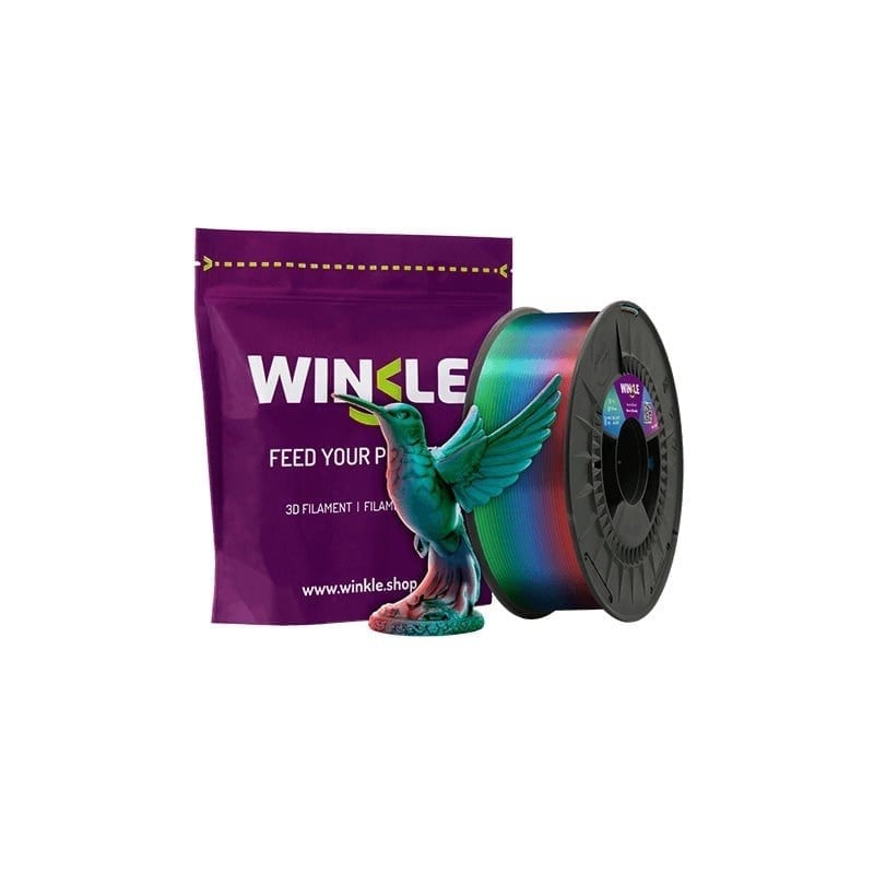 WINKLE PLA SILK FILAMENT Aurora Borealis