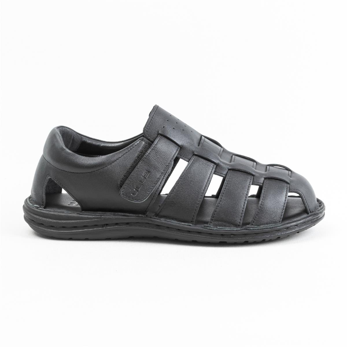 Battal Ulus 180 Siyah Erkek Sandalet (45-46-47-48)