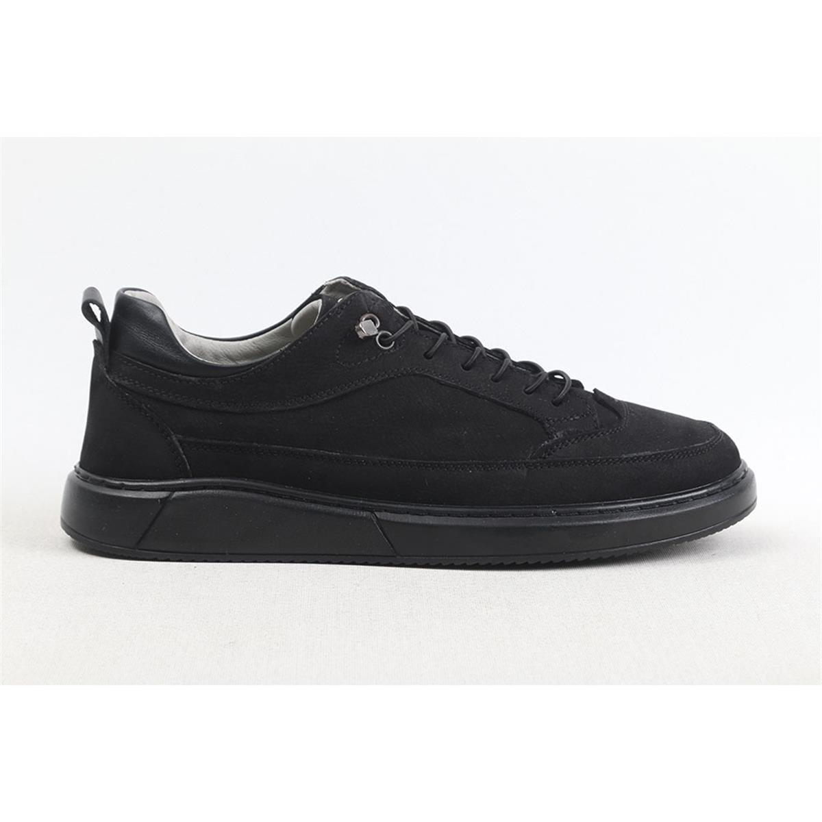 ULUS 014 SİYAH NUBUK POLİ SNEAKER SPOR AYAKKABI