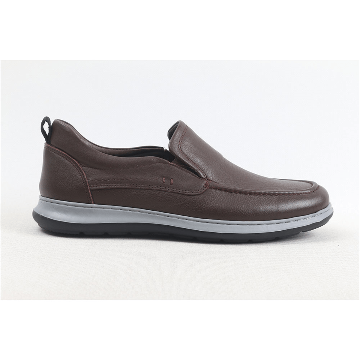ULUS 026 KAHVE-GRİ EVA ( SİYAH TABAN)CASUAL AYAKKABI