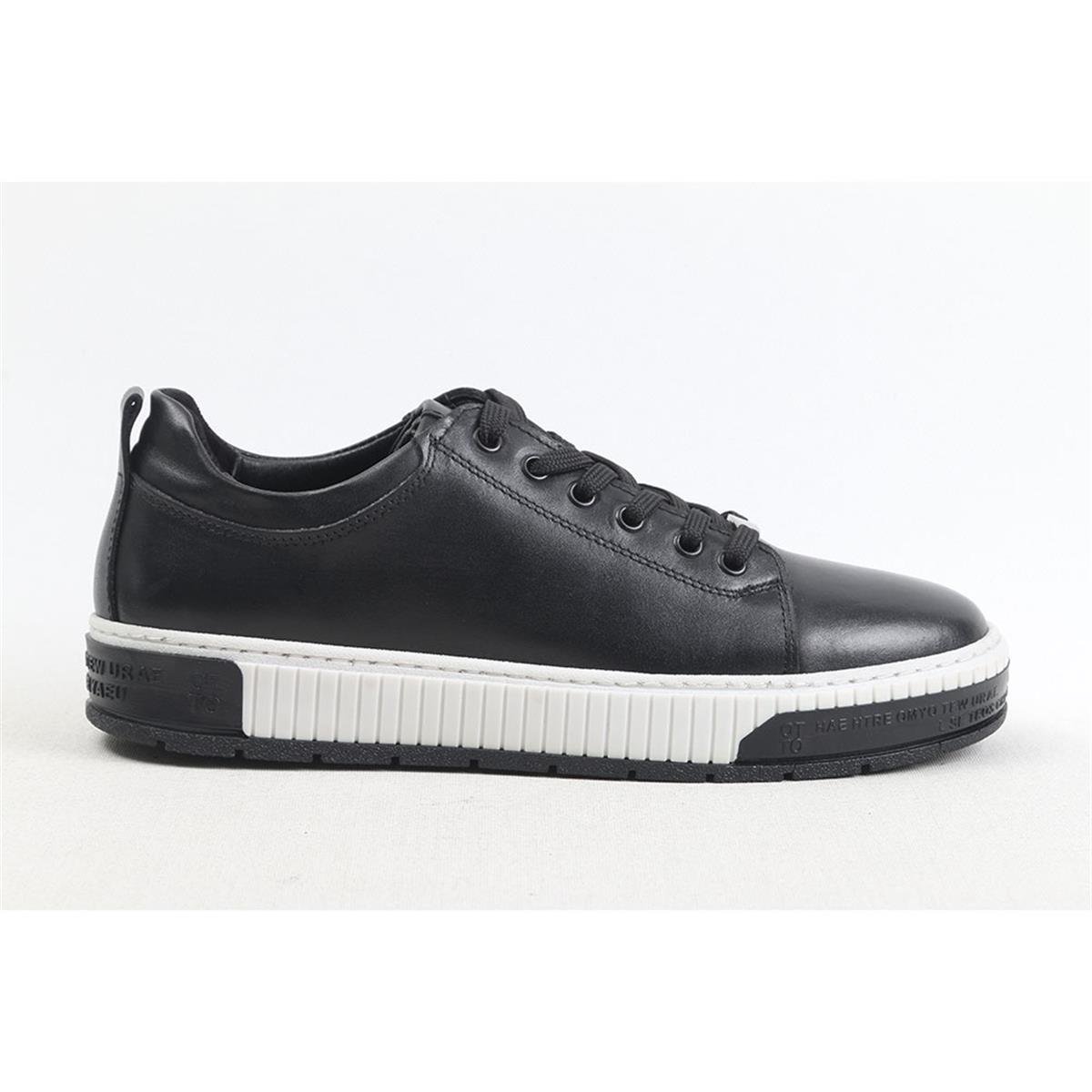 ULUS 1080 SİYAH ANTİK SNEAKER SPOR AYAKKABI