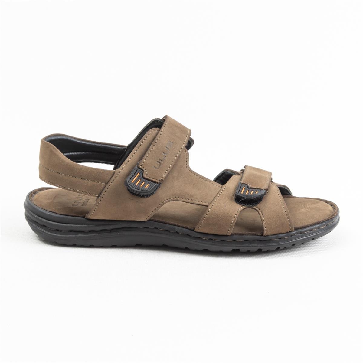 Ulus 186 Haki Nubuk Erkek Sandalet