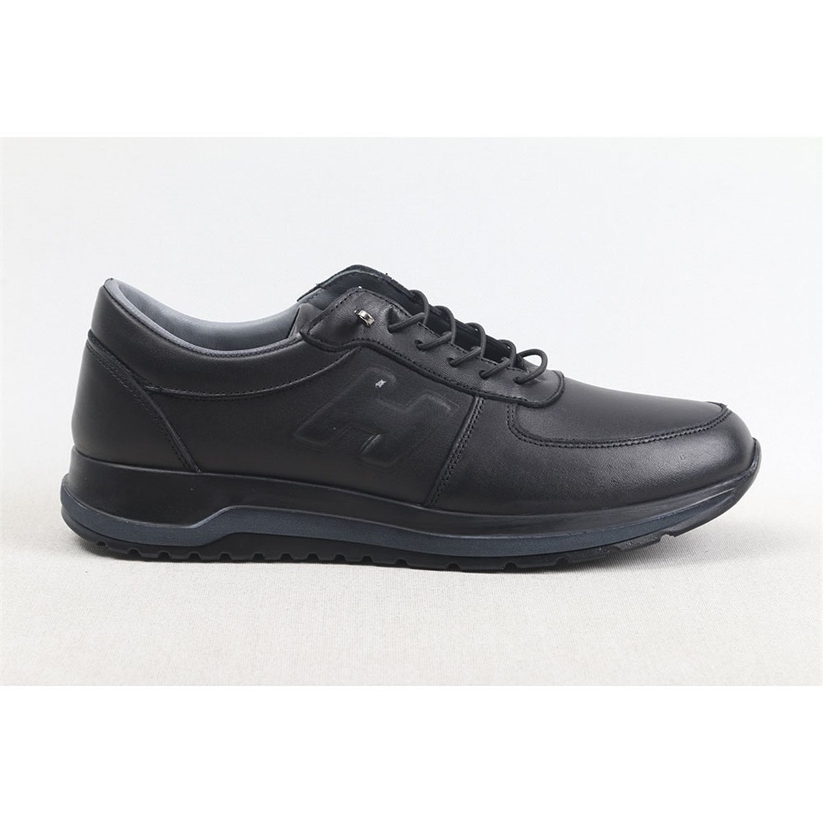 ULUS 2003 SİYAH H LOGOLU SNEAKER SPOR AYAKKABI