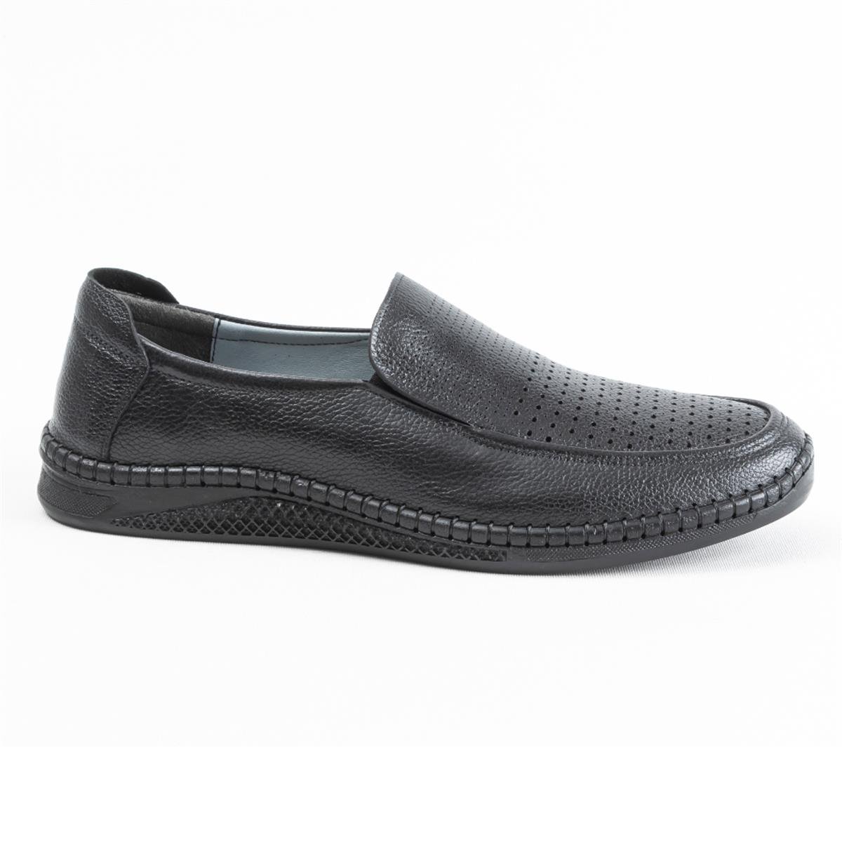Ulus 2019 Delikli Siyah Casual Ayakkabi
