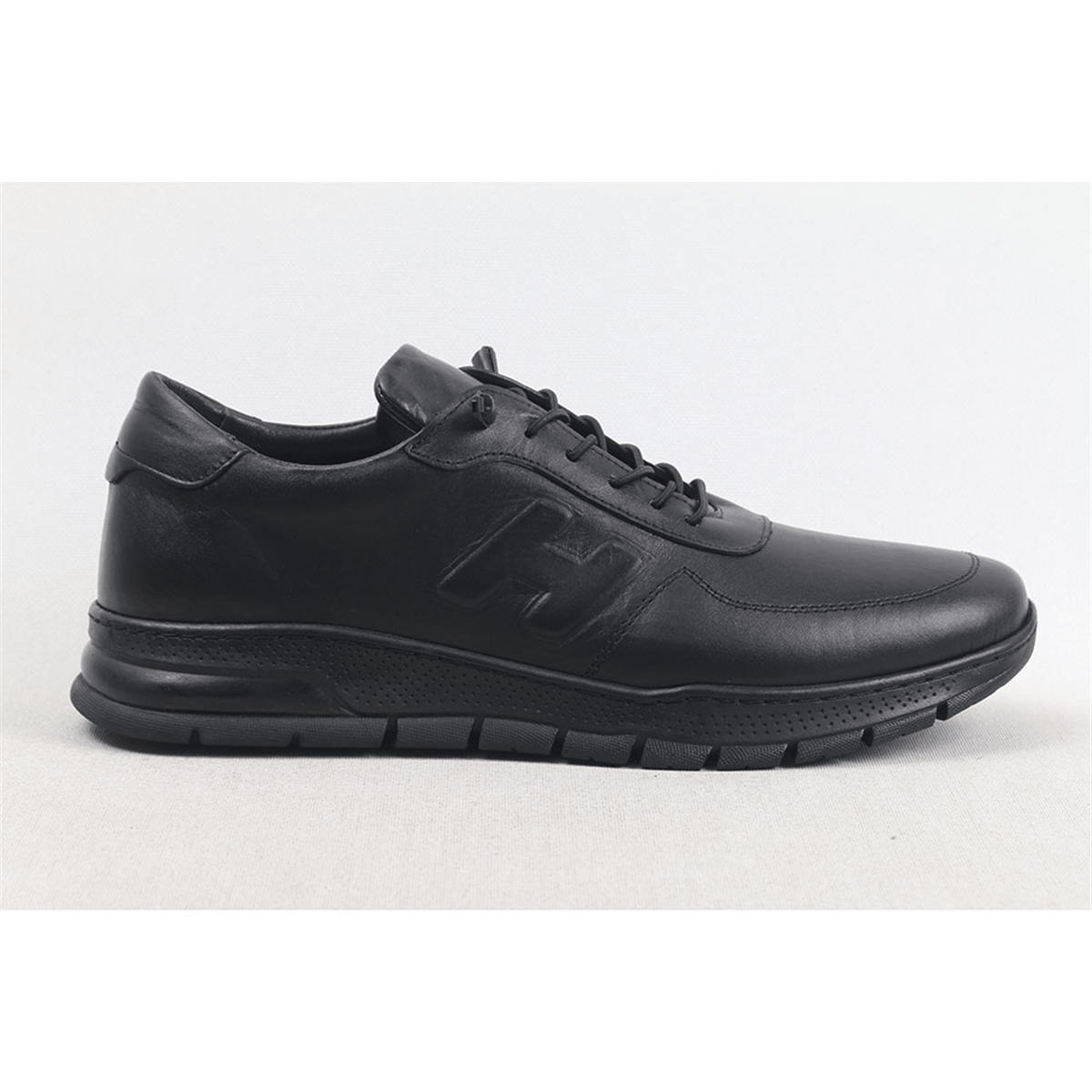 ULUS 209 SİYAH KAUÇUK SNEAKER SPOR AYAKKABI