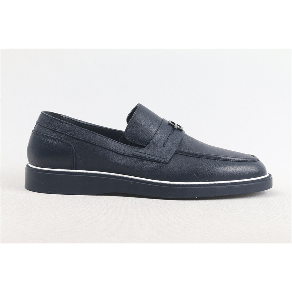 ULUS 2603 (B)TOKALI LACİVERT LOAFER AYAKKABI