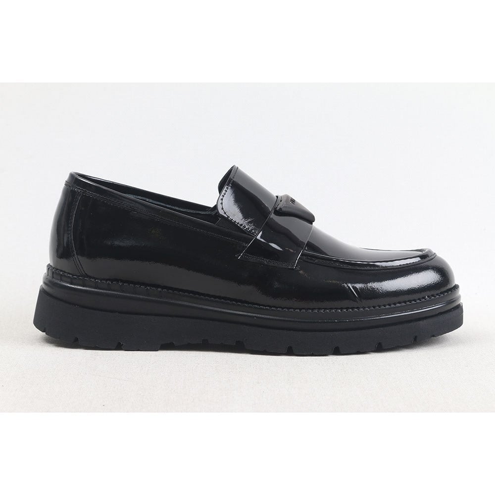 ULUS 309 PRD TOKA SİYAH RUGAN EVA LOAFER AYAKKABI