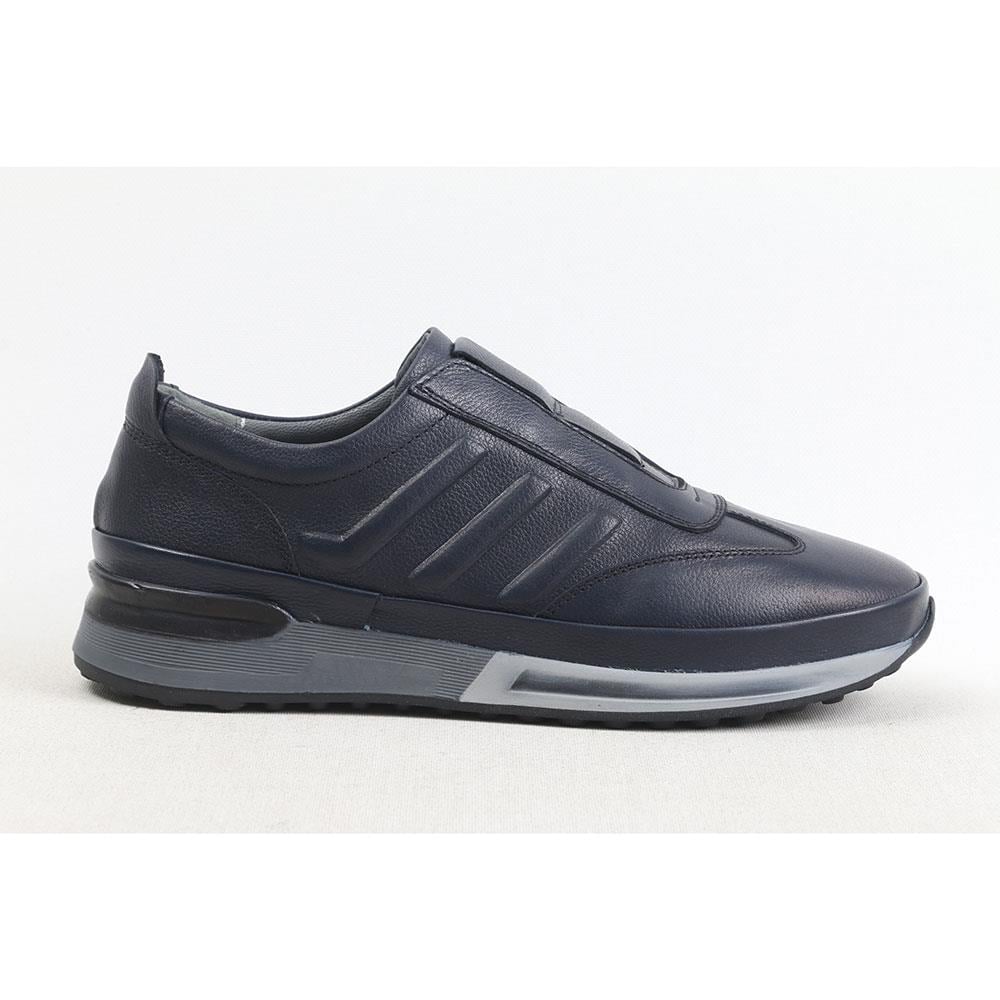 ULUS 313 LASTİKLİ LACİVERT TERMO SNEAKER SPOR AYAKKABI