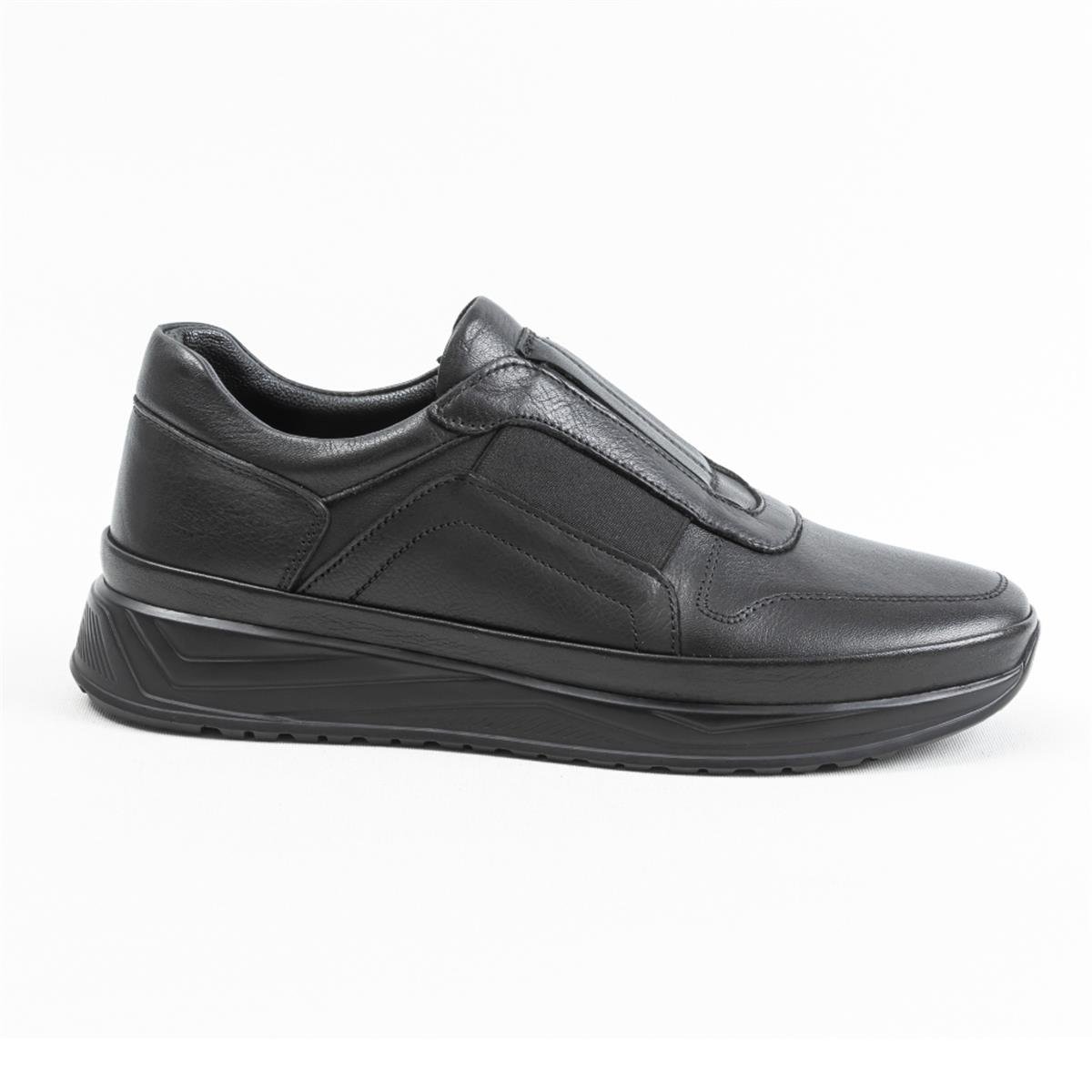 Ulus 327 Poli Siyah-Siyah Sneaker Spor Ayakkabi