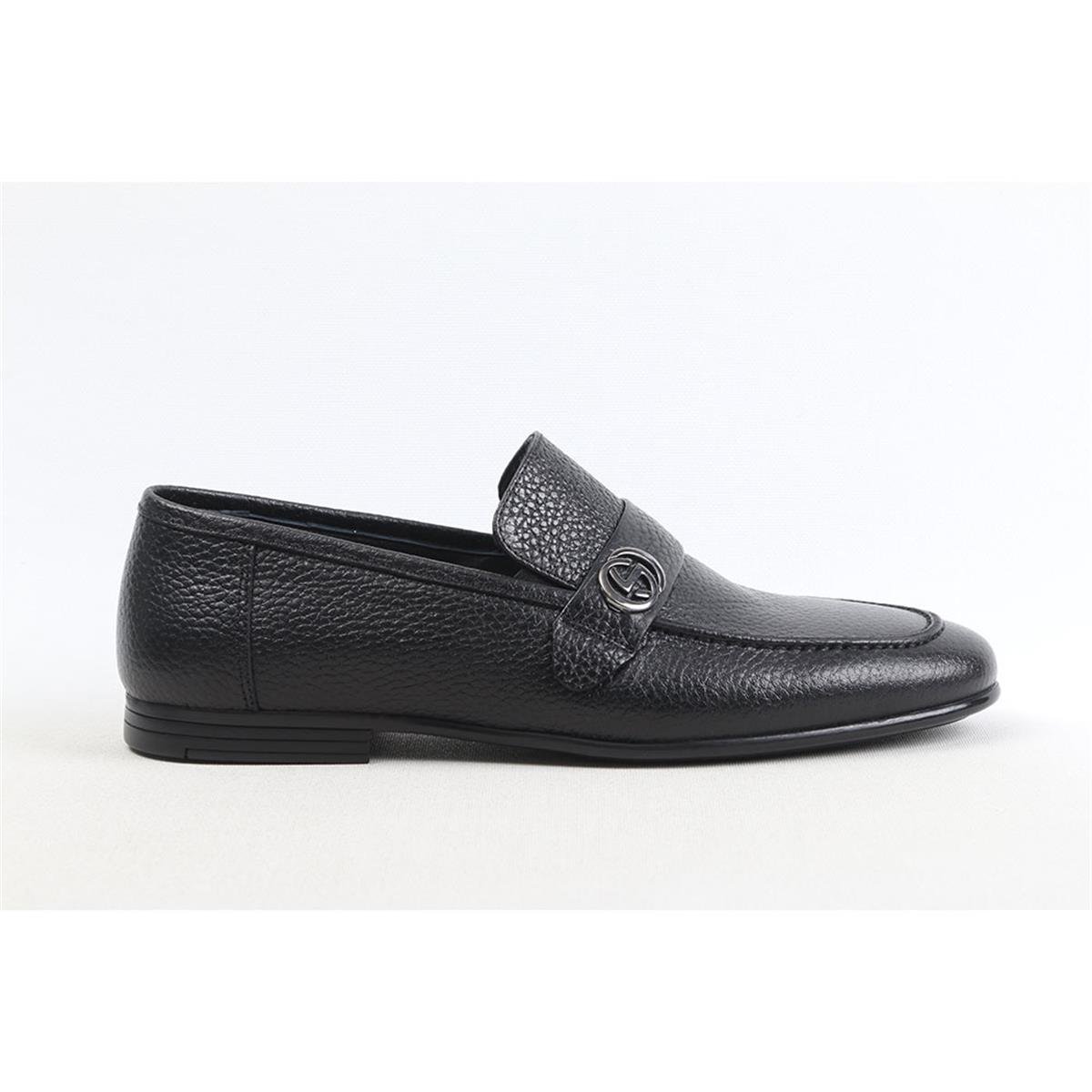 ULUS 454 SİYAH LOAFER AYAKKABI