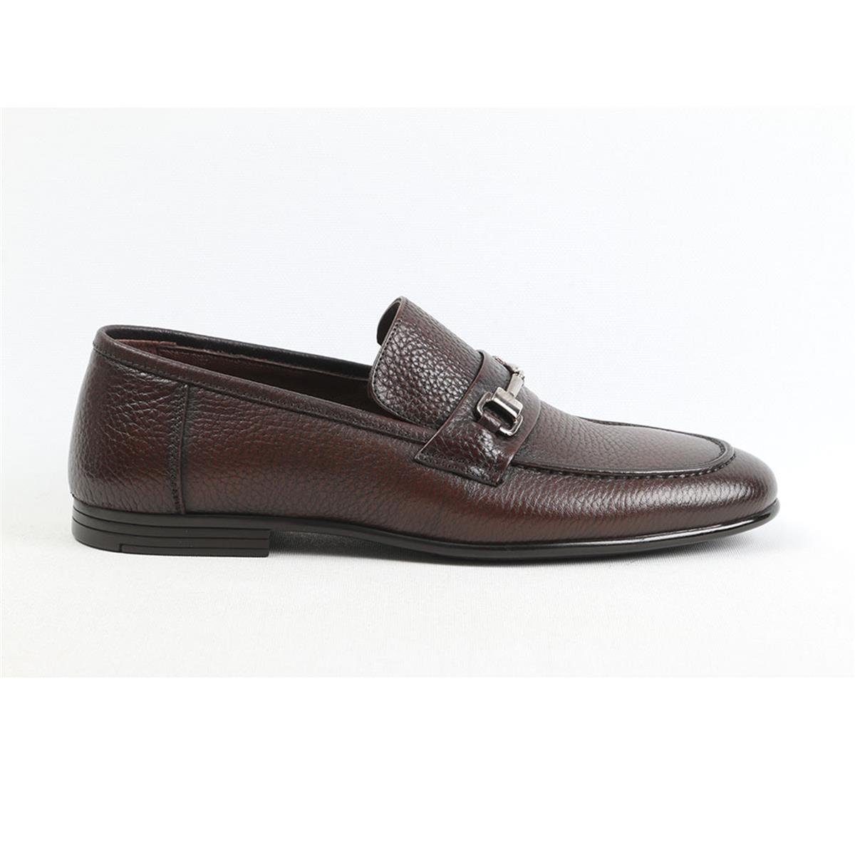 ULUS 459 KAHVE LOAFER AYAKKABI