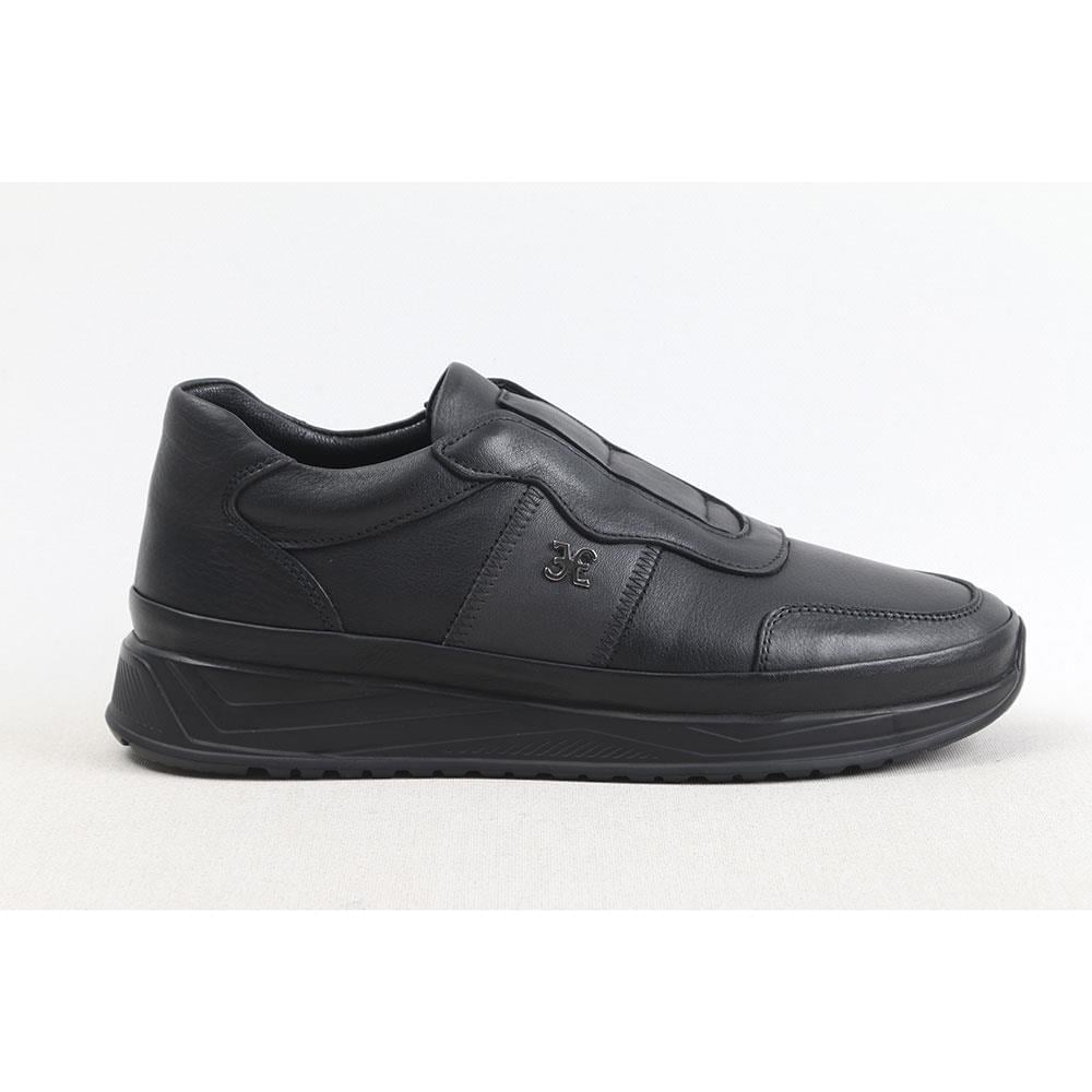 Ulus 530-1 Poli Siyah-Siyah Sneaker Spor Ayakkabi