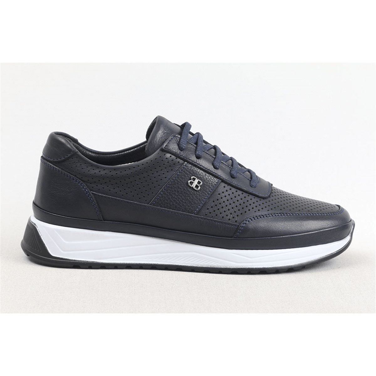 ULUS 566 DELİKLİ LACİVERT SNEAKER SPOR AYAKKABI