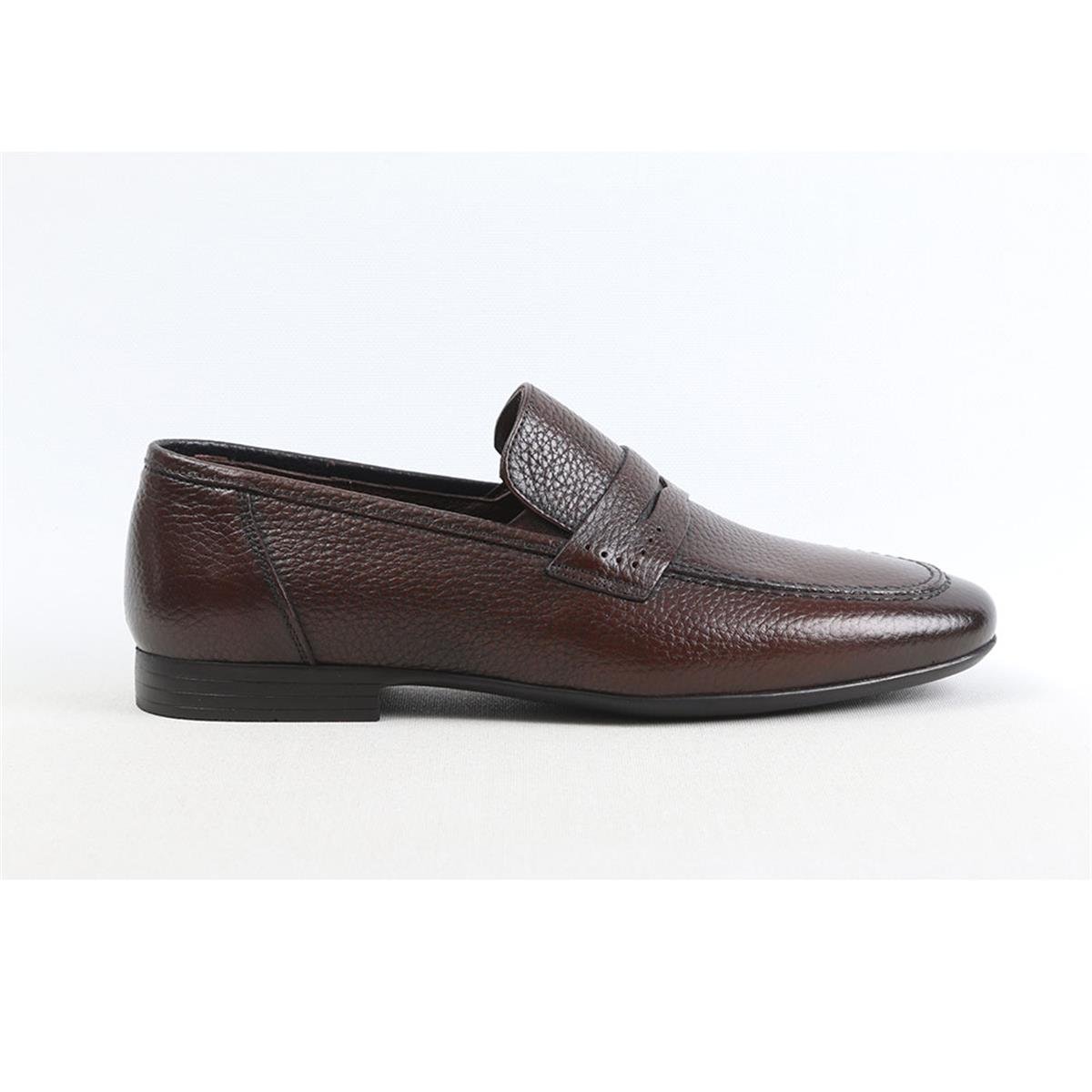 ULUS 611 KAHVE LOAFER AYAKKABI