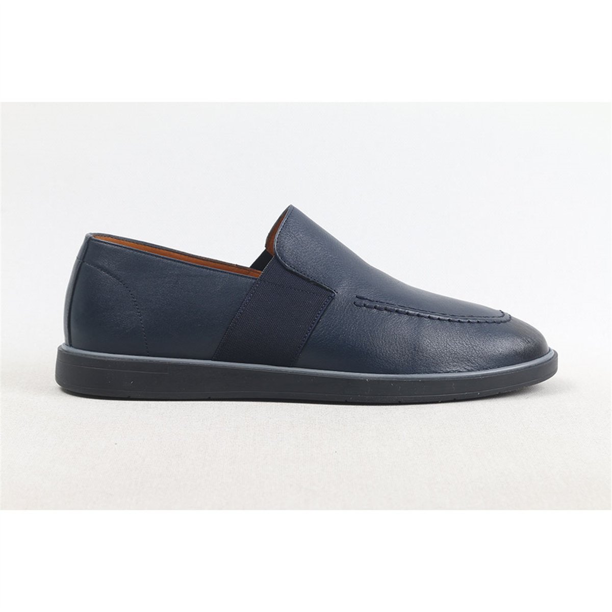 ULUS 804 AYNALI LACİVERT LOAFER AYAKKABI
