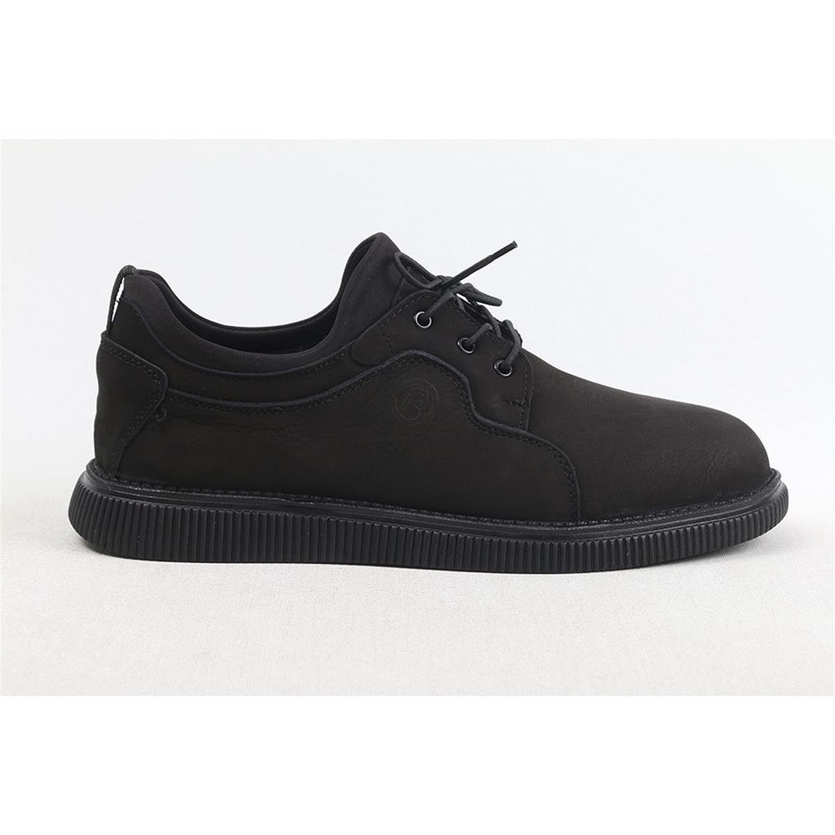 ULUS 851 SİYAH NUBUK CASUAL AYAKKABI