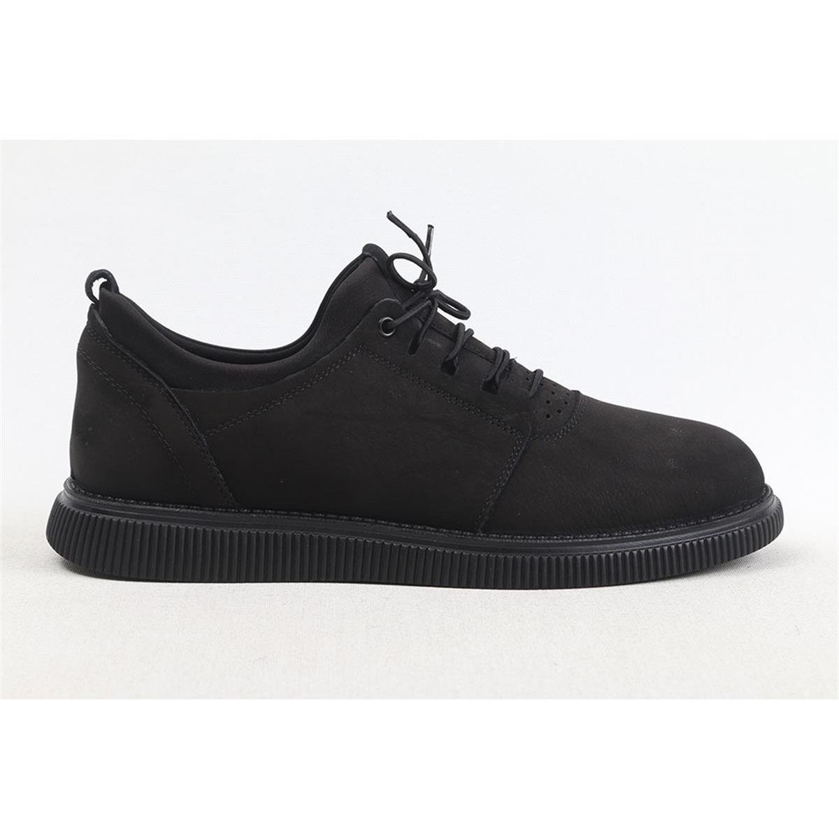 ULUS 852 SİYAH NUBUK CASUAL AYAKKABI