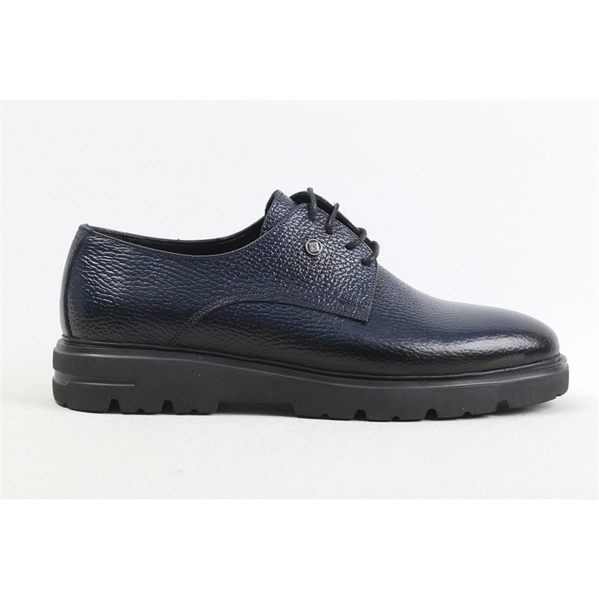 ULUS E-23 DÜZ LACİVERT EVA LOAFER AYAKKABI