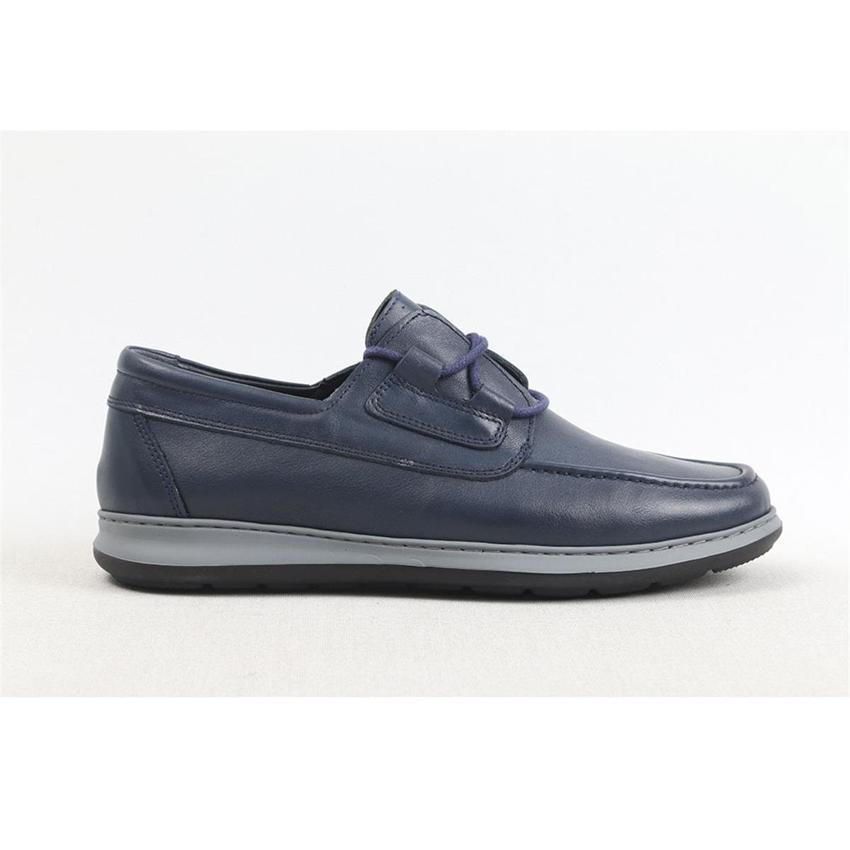 ULUS EVA 2505 LACİ-GRİ  ( SİYAH TABAN) CASUAL AYAKKABI