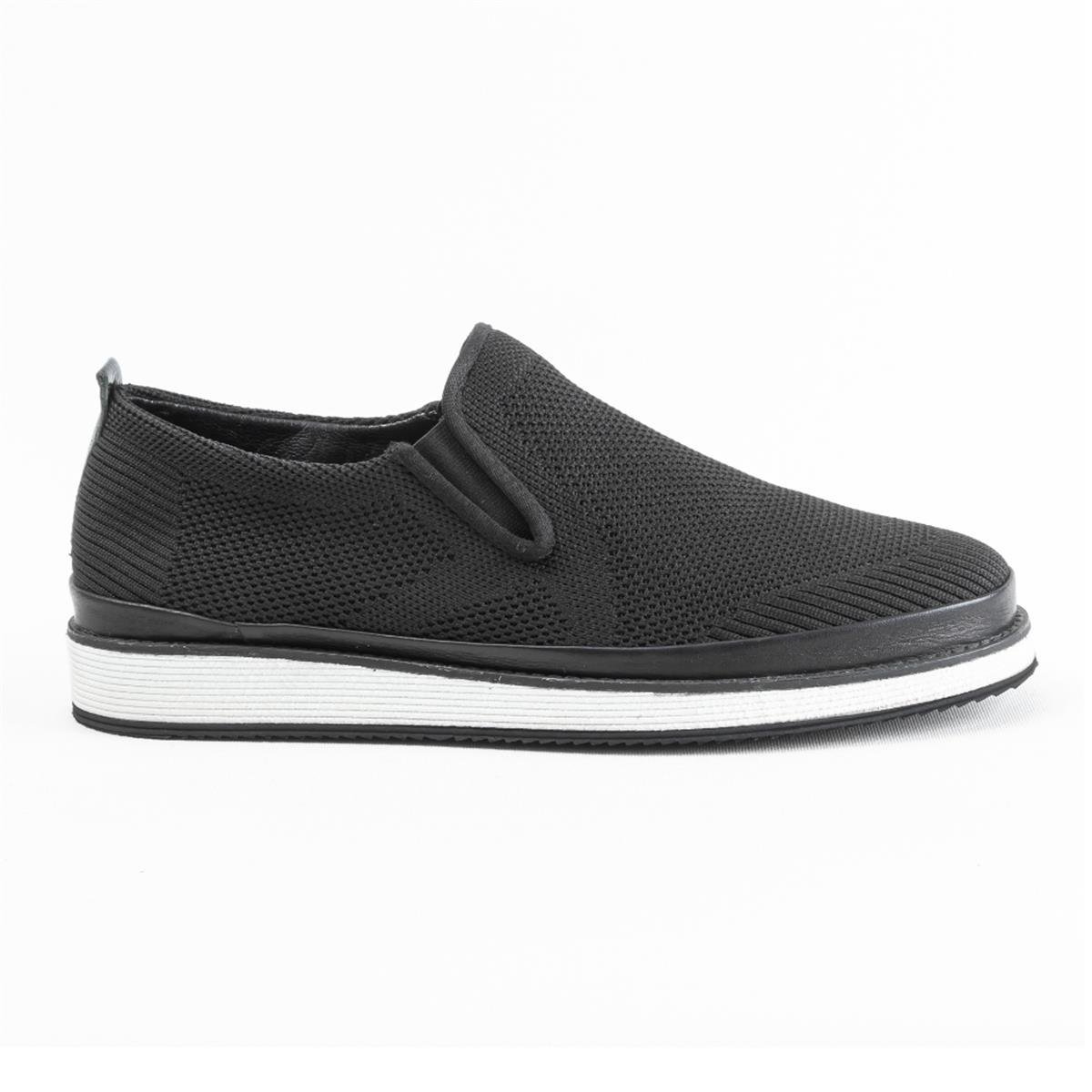 Ulus T-2024 Siyah Triko Casual Erkek Ayakkabı
