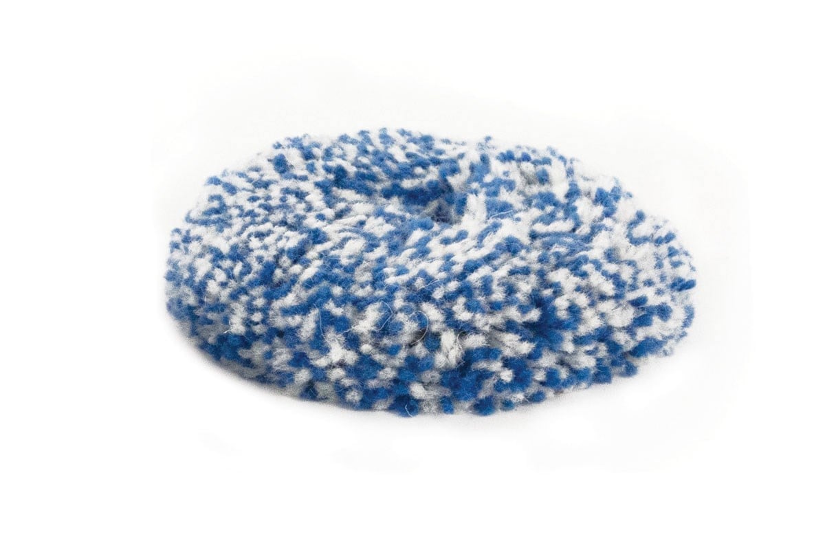 RUPES Rotary Bükümlü Yün Polisaj Pedi Ø125 mm (Twisted Wool)