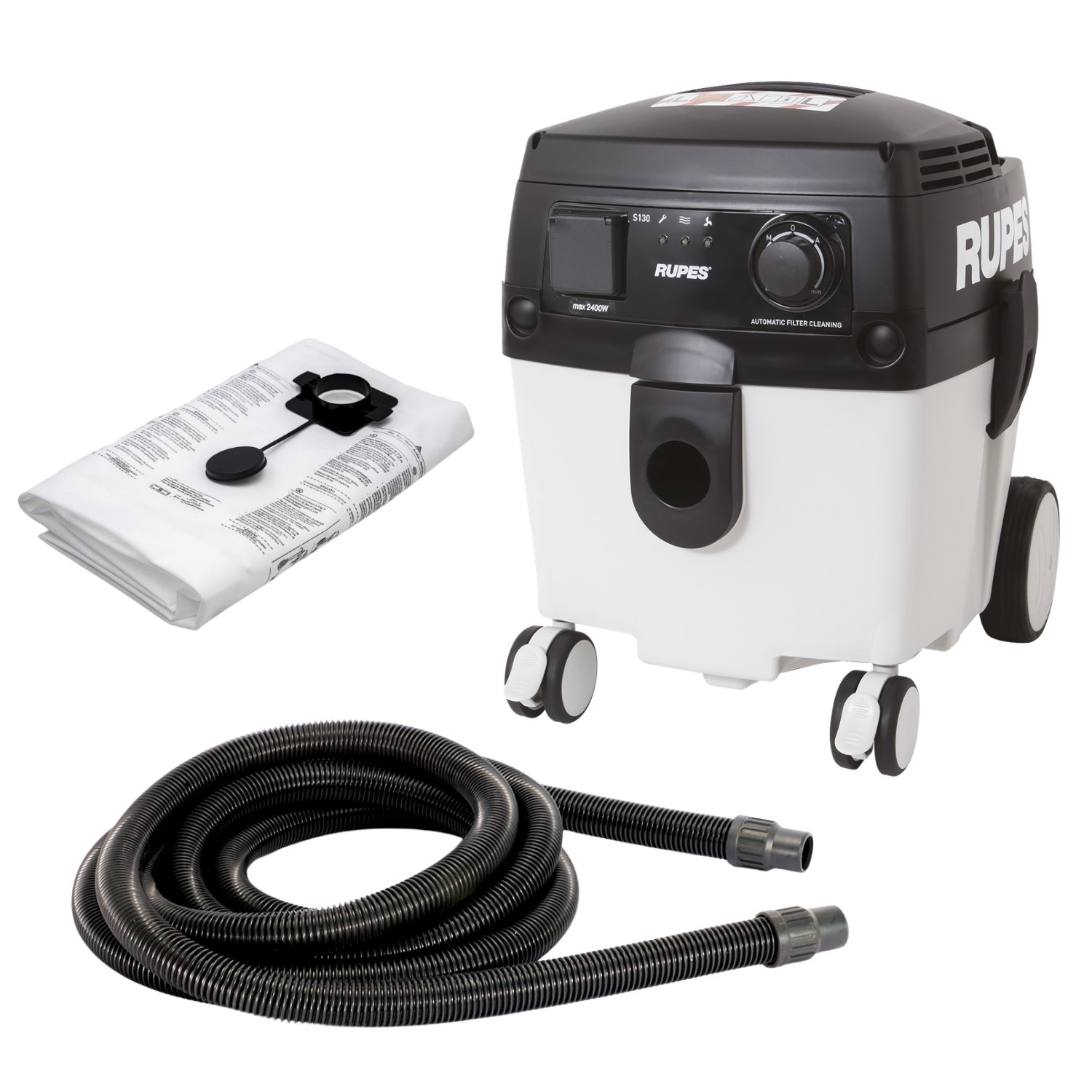 RUPES S130L 30L Profesyonel Toz Emici (Elektrikli)