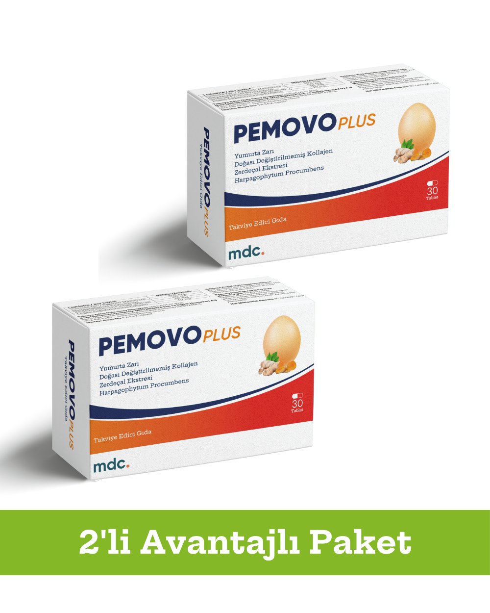Pemovo Plus 30 Tablet 2'li Paket