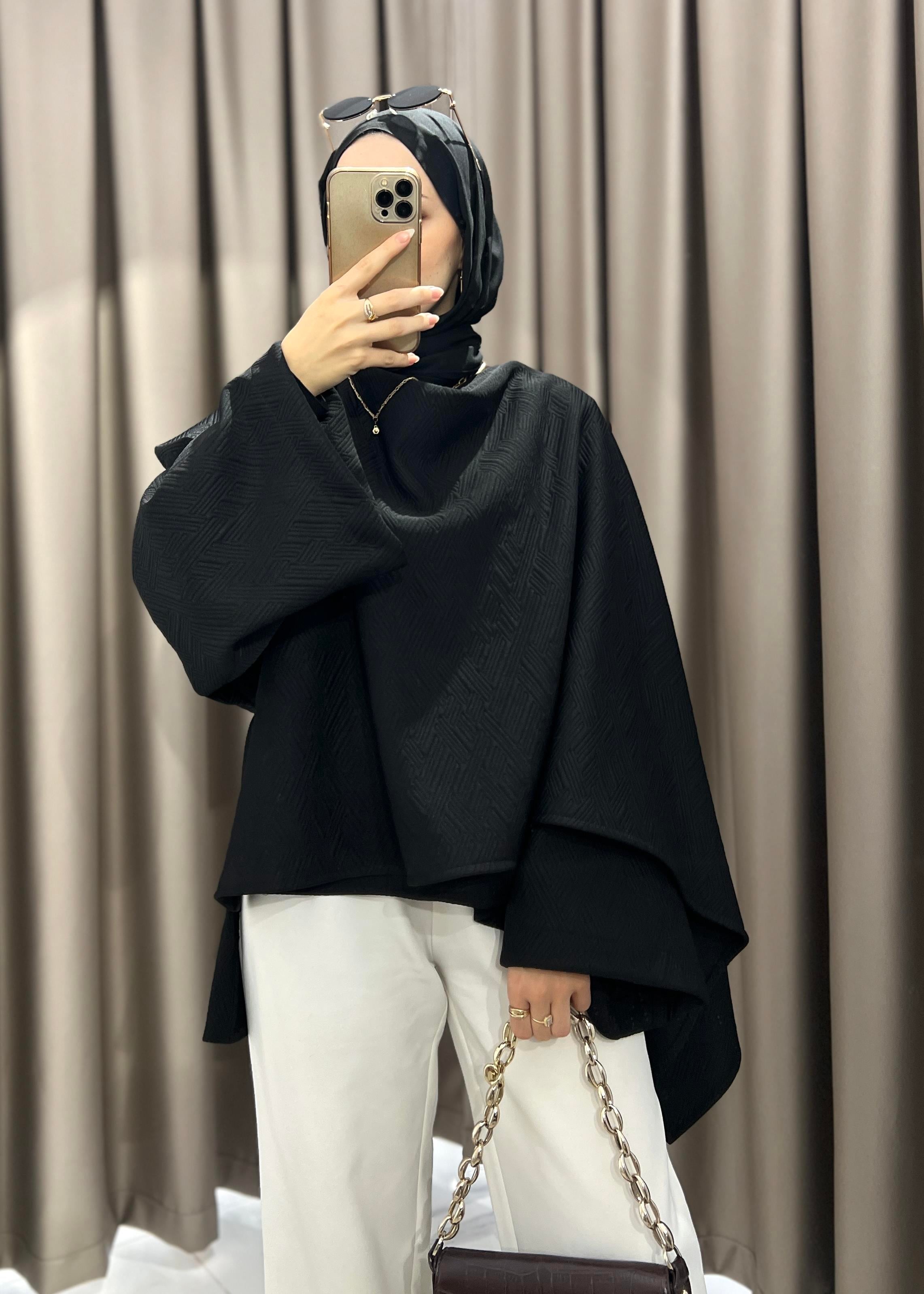 Pelerin Basic- Siyah