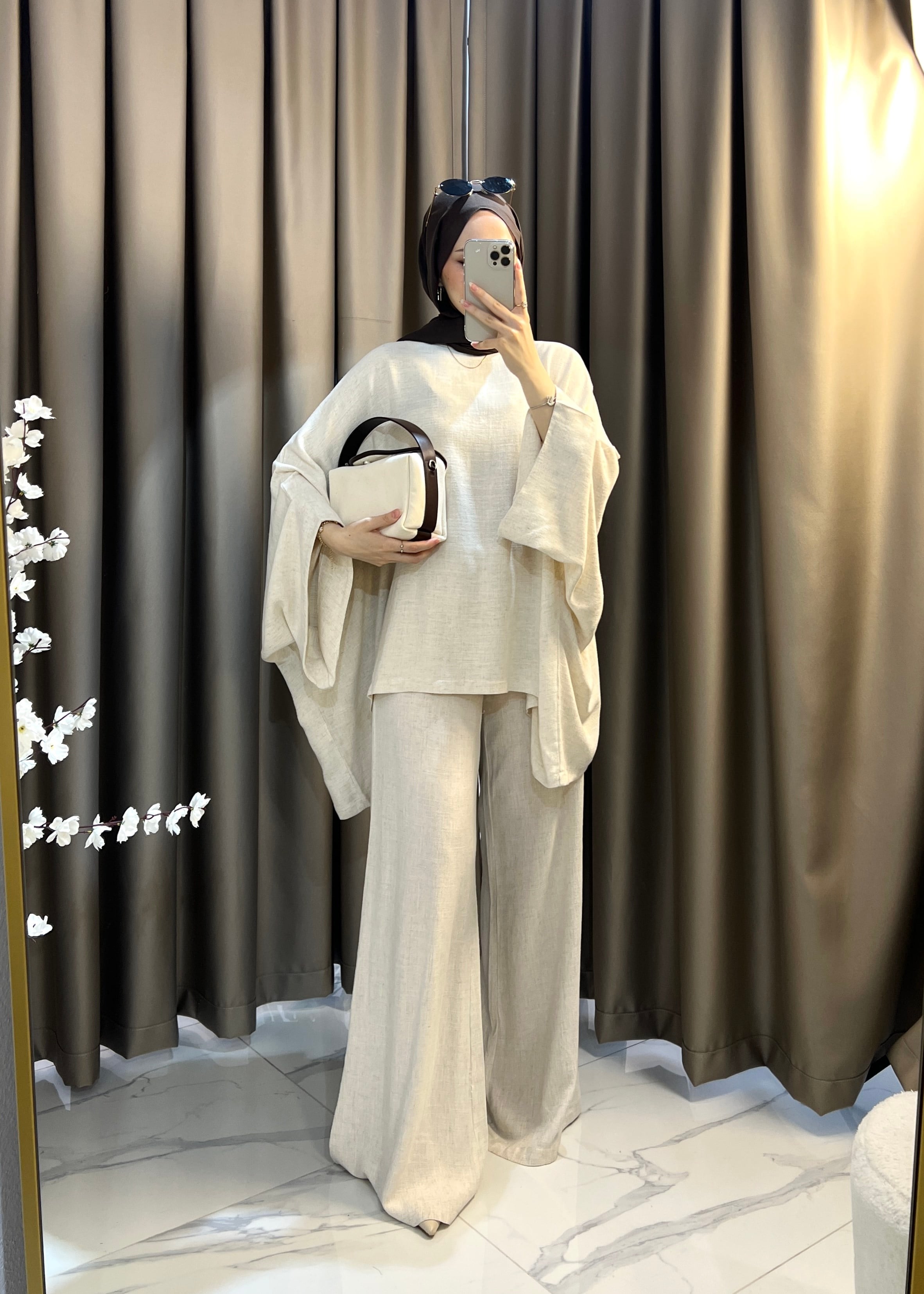 Venna Takım- Bej
