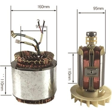 Abm 3.5 Kw – 3500 Watt Güç Üretimi İçin Kompakt Jeneratör Ünitesi Alternatör