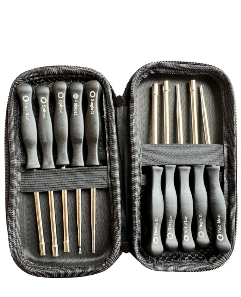 Abm Ayar Tornavida Seti – 10 Parça Karbüratör ve İnce Ayar Uçlu Set