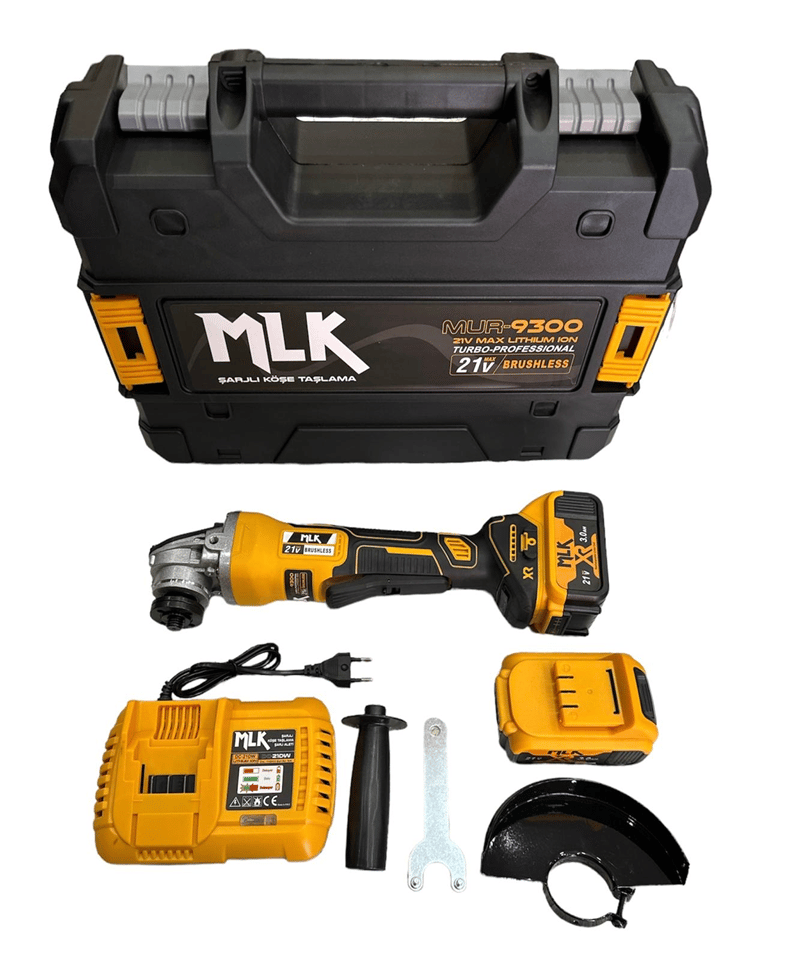 Abm Mlk Şarjlı İspiral – 125 mm Diskli – 21V Li-Ion Akülü Taşlama Makinası