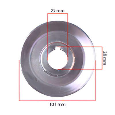 Ags Bıçak Hareket Kasnağı 122 cm