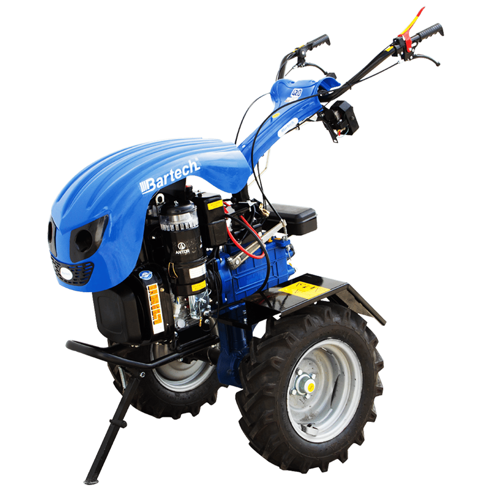 Bartech 420 İpli 10HP 3 İleri 1 Geri Dizel Çapa Makinesi