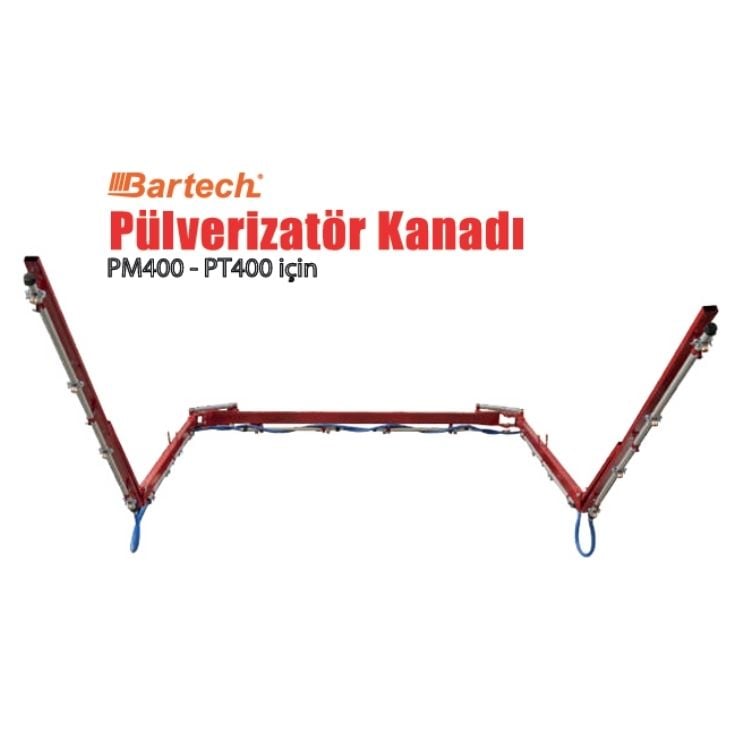 Bartech Pülverizatör Kanadı PM400-PT400 İçin 12 m